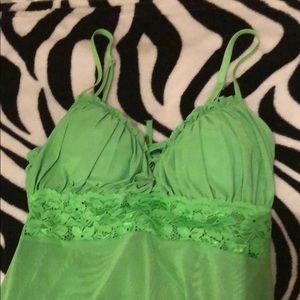 Green  lingerie chiffon 💐💥🌟